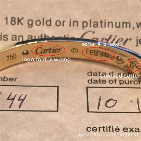 cartier ring serial number lookup